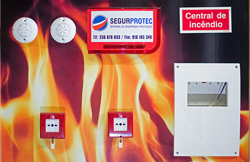 Sistemas de Segurança Segviprotege contra incêndio